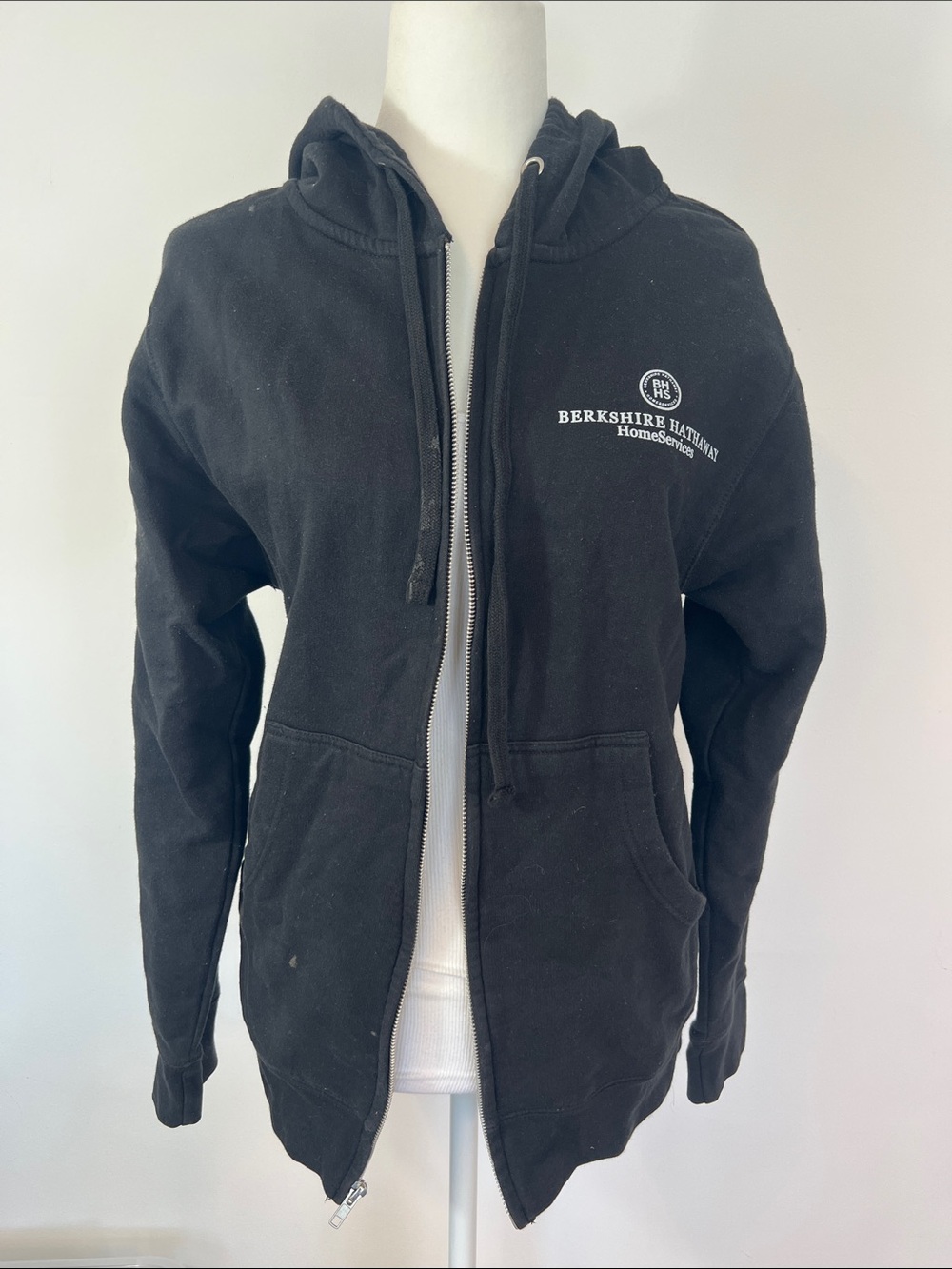 Berkshire Hathaway Women's Black Zip-Up Hoodie
